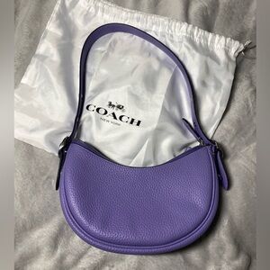 Coach Luna pebbled leather bag